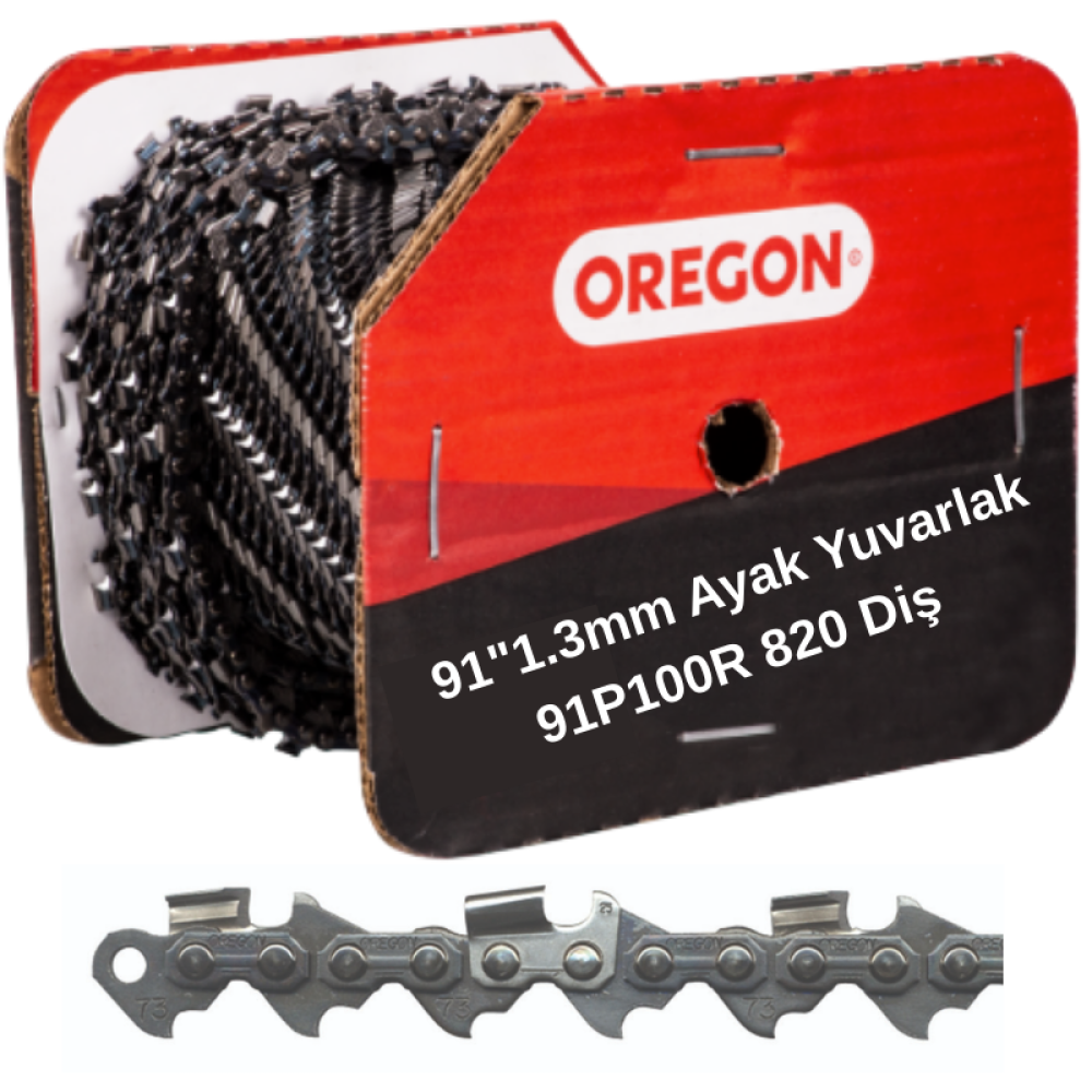 OREGON Sägekette 91P050E 3/8 50TG 1,3 mm 35 cm Dolmar Husqvarna